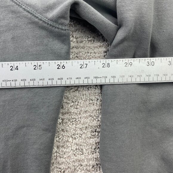 Browning Hoodie Sweater Women Size XXXL Gray Pink Embroidered Logo Spell Out - Picture 7 of 8